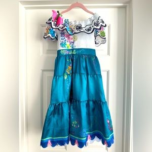 Encanto Mirabel Costume for girls fits sizes 4-6x